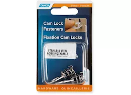 Camco Cam lock (water heater) stainless steel 2/card (e/f)
