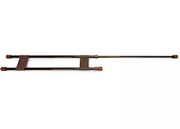Camco Double Refrigerator Bar – Extends 19" to 34", Brown
