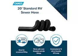 Camco HTS Standard RV Sewer Hose - 20 ft.