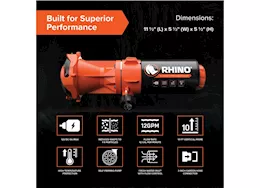 Camco Rhino rv sewage macerator pump (e/f)