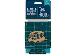 Camco Libatc, can holder, green grid