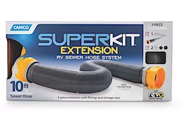Camco SUPERKit RV Sewer Hose 10 ft. Extension