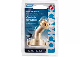 Camco 45-Degree Hose Elbow with Easy Gripper