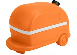 Camco Retro rv 4n1 sewer weight, orange