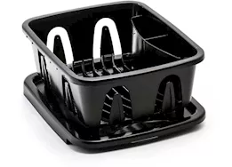 Camco Mini Dish Drainer & Tray - Black