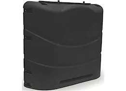 Camco RV Propane Tank Cover for two 20 lb. or 30 lb. Steel Tanks – Black