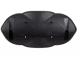 Camco RV Propane Tank Cover for two 20 lb. or 30 lb. Steel Tanks – Black