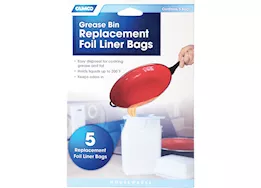 Camco Replacement Bag (5-Pack) for Grease Storage Container