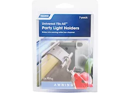 Camco Fits-All RV Party Light Holders - Pack of 7