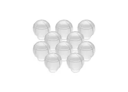 Camco Outdoor Globe Lights - 10 Clear Globes, White Cord