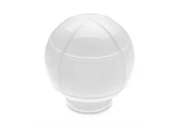 Camco Outdoor Globe Lights - 10 White Globes, White Cord