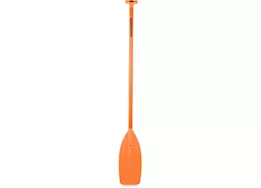 Camco Crooked Creek Aluminum/Synthetic Paddle with Hybrid Grip - 5 ft., Orange