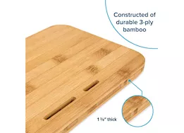 Camco Rv/marine bamboo over the sink cutting board