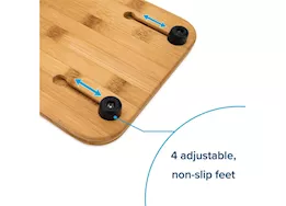 Camco Rv/marine bamboo over the sink cutting board