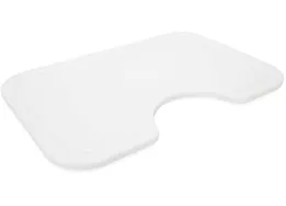 Camco Large rv/marine sink mat cutting board 12in x 18in white