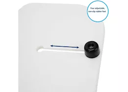 Camco Large rv/marine sink mat cutting board 12in x 18in white