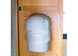Camco Cabinet mount trash can, 5 quart, gray (e/f)