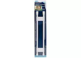 Camco Double Refrigerator Bar - Extends 19" to 34", White