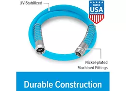 Camco Evoflex 4ft drinking water hose, 5/8in id