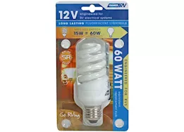Camco Light bulb 12v-15w fluorescent(15w fluor = 60w incandescent)