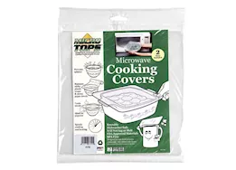 Camco Microwave cooking covers 2 pack