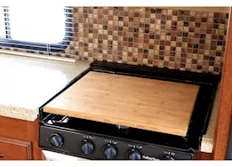 Camco Silent Top RV Stovetop Cover – Bamboo