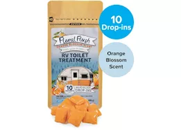 Camco Floral flush, orange blossom,drop-ins, 10/bag