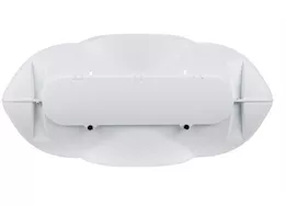 Camco Propane tank cover, double 30lb, white