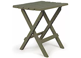 Camco Adirondack Folding Table - Sage, 18"W x 15"D x 19.5"H
