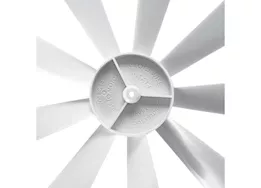 Camco Replacement RV Vent Fan Blade for Clockwise Intake / Counterclockwise Exhaust – White