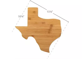 Camco Bamboo Cutting Board – Texas-Shaped