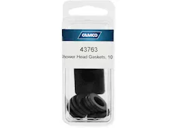 Camco Shower head gaskets, 10/card