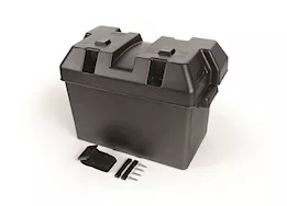 Camco Large Battery Box for Group Size 27, 30, or 31 Batteries