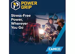 Camco Power grip dogbone 50am/30af 18in analyzer/surge protect adapter