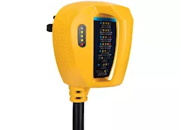 Camco Power grip dogbone 50am/30af 18in analyzer/surge protect adapter