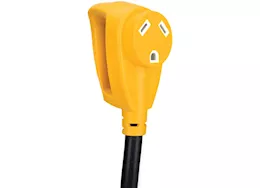 Camco Power grip dogbone 50am/30af 18in analyzer/surge protect adapter