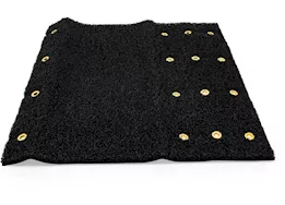 Camco Premium Wrap Around RV Step Scrub Rug - 23" Wide Black|42966