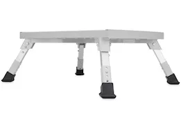 Camco Aluminum Step Platform - Adjustable Legs