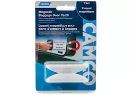 Camco Baggage door catch, magnetic set, white (e/f)