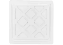 Camco Insulated Dual Vent Cover (Inside) for 14”x14” RV Roof Vent - White