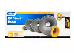 Camco Self Clamping RV Sewer Hose - 15 ft.