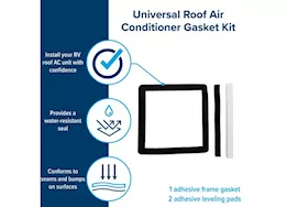 Camco Universal Roof Air Conditioner Gasket Kit - 14" x 14"