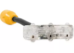 Camco Powergrip - gen adapter db 12in 30a male 4-prong/3x15a female 125v/3750w