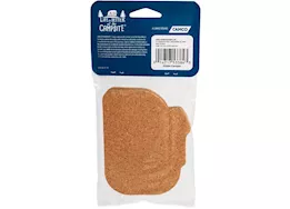 Camco Life is better at the campsite - coasters, cork, 2 pack, camper w/ luggage