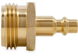 Camco Blow Out Plug - Quick-Connect Style, Brass