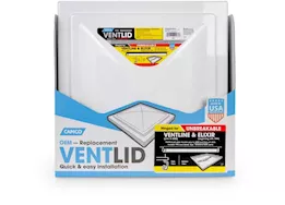 Camco Polycarbonate Replacement RV Vent Lid (Single) for Ventline (Pre-2008) & Elixir (1994+) – White