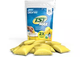Camco Tst lemon drop-ins, 15/bag (e)