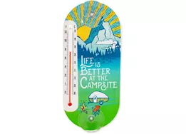 Camco Life is better at the campsite window thermometer, campsite