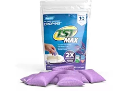 Camco Tst max lavender drop-ins, 10/bag (e)