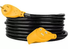 Camco PowerGrip Extension Cord - 25 ft. 30 Amp Male to 30 Amp Female